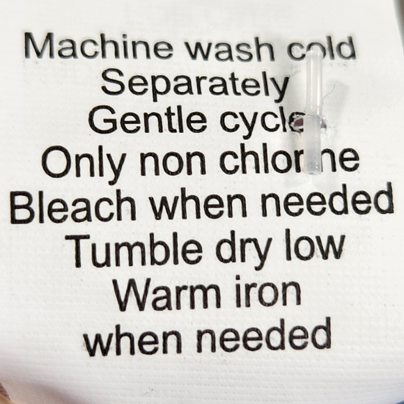 American Sweetheart NWOT Blue Lace & Partial Button Tab Sleeve Top Size Medium - Picture 7 of 8